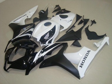 Comprar Carenados Moto Honda CBR600RR 2007-2008 - Blanco Negro Brillante Negro Mate