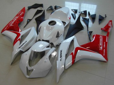 Comprar Carenados Moto Honda CBR600RR 2007-2008 - Blanco Rojo EstiloCarrera