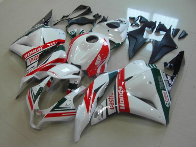 Comprar Carenados Moto Honda CBR600RR 2009-2012 - Blanco Rojo Verde Castrol