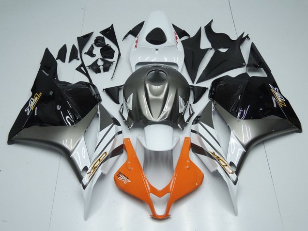 Comprar Carenados Moto Honda CBR600RR 2009-2012 - Blanco Plata Naranja Negro Brillante