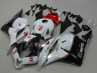 Comprar Carenados Moto Honda CBR600RR 2009-2012 - Blanco Rojo Negro Brillante Konica Minolta
