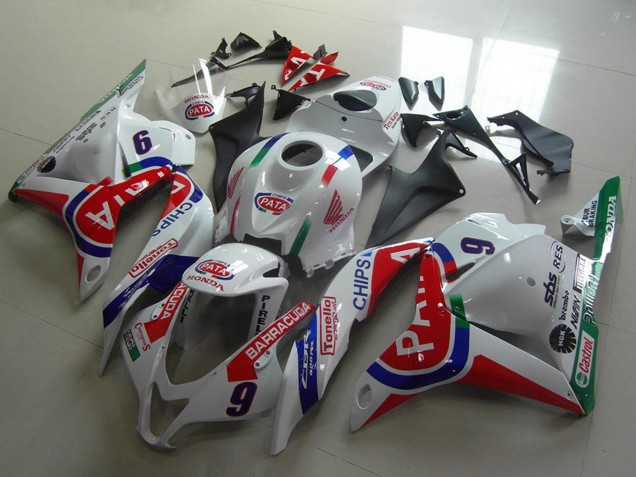 Comprar Carenados Moto Honda CBR600RR 2009-2012 - Blanco Azul Rojo Pata