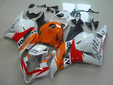 Comprar Kit Carenados Moto Honda CBR600RR 2009-2012 - Naranja Blanco Rojo Negro Brillante Repsol