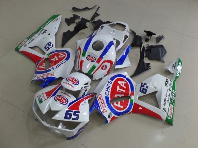 Comprar Carenados Moto Honda CBR600RR 2013-2026 - Blanco Rojo Azul Pata 65