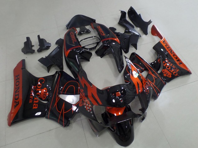 Comprar Carenados Moto Honda CBR900RR 919 1998-1999 - Negro Brillante Rojo Corona