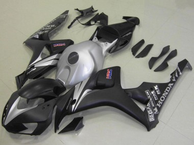 Comprar Kits Carenado Moto Honda CBR1000RR 2006-2007 - Plata Negro Mate