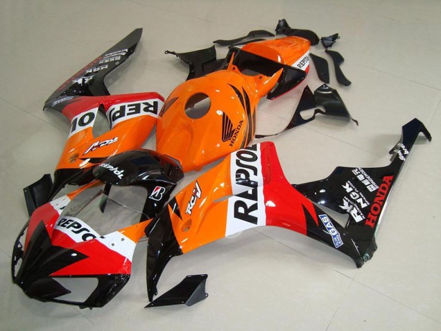 Comprar Carenados Moto Honda CBR1000RR 2006-2007 - Naranja Blanco Rojo Negro Brillante New Repsol