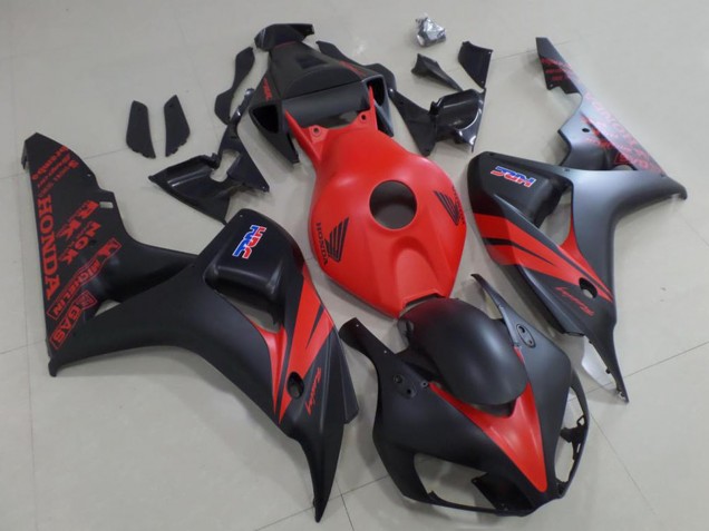 Comprar Carenado Moto Honda CBR1000RR 2006-2007 - Rojo Negro Mate