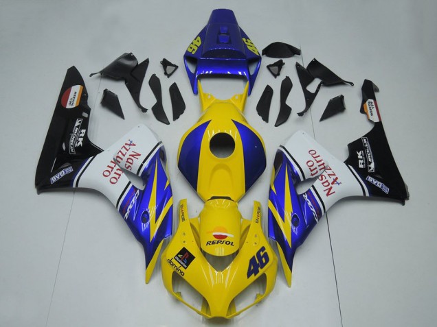 Comprar Carenados Moto Honda CBR1000RR 2006-2007 - Azul Amarillo Blanco Negro Brillante Rojo Nastro Azzurro