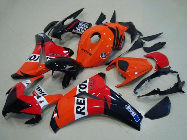 Comprar Carenados ABS Honda CBR1000RR 2008-2011 - Naranja Blanco Rojo Negro Brillante Repsol