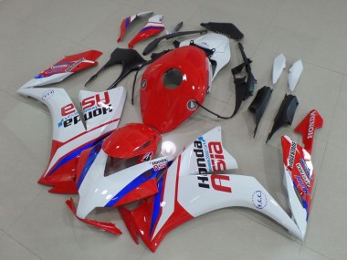 Comprar Carenados Moto Honda CBR1000RR 2012-2016 - Blanco Rojo Azul Honda Asia