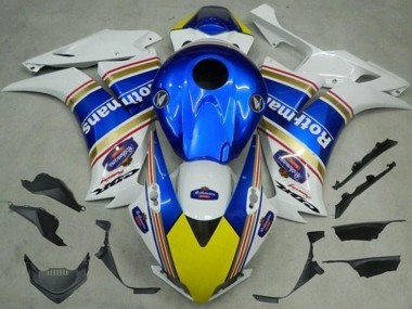 Comprar Carenados Moto Honda CBR1000RR 2012-2016 - Blanco Azul Amarillo Rothmans