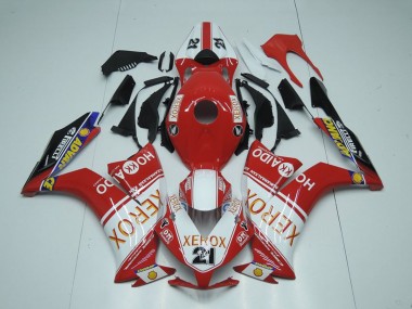 Comprar Carenados Moto Honda CBR1000RR 2012-2016 - Blanco Rojo Negro Brillante Xerox 21