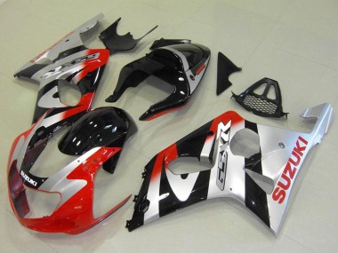 Comprar Carenados Moto Suzuki GSXR 1000 2000-2002 - Plata Rojo Negro Brillante