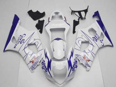 Comprar Carenados Moto Suzuki GSXR 1000 2003-2004 - Blanco Azul Corona Alstare