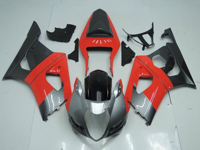 Comprar Carenado Moto Suzuki GSXR 1000 2003-2004 - Rojo Plata Negro