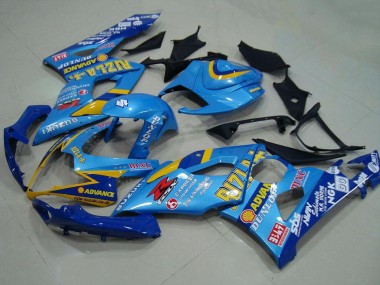 Comprar Carenados Moto Suzuki GSXR 1000 2005-2006 - Azul Oro Rizla
