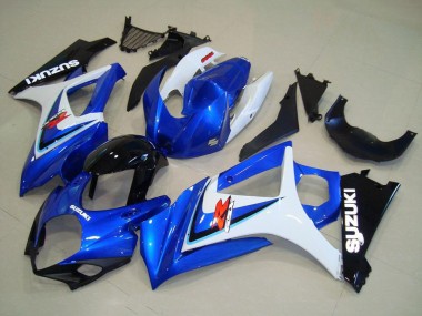 Comprar Carenado Moto Suzuki GSXR 1000 2007-2008 - Blanco Azul Negro OEM Estilo