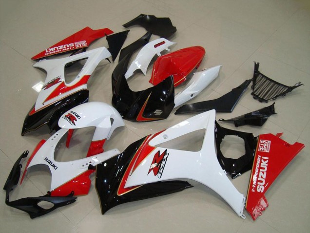 Comprar Kits Carenado Moto Suzuki GSXR 1000 2007-2008 - Blanco Rojo Negro