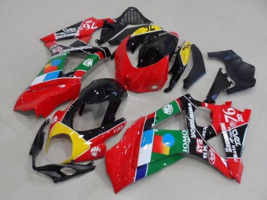 Comprar Carenados Moto Suzuki GSXR 1000 2007-2008 - Rojo Amarillo Negro Azul Blanco Verde
