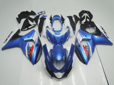Comprar Carenados Moto Suzuki GSXR 1000 2009-2016 - Azul Claro Azul Blanco Negro OEM Estilo
