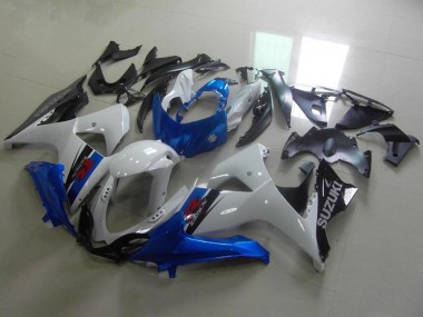 Comprar Carenados Moto Suzuki GSXR 1000 2009-2016 - Blanco Azul Negro OEM Estilo