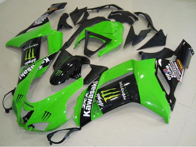 Comprar Carenados Moto Kawasaki ZX6R 2007-2008 - Monstruo Verde