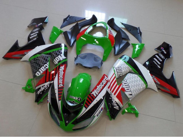 Comprar Carenados Moto Kawasaki ZX10R 2006-2007 - Verde Rojo Blanco Negro Motorad