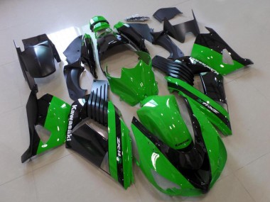 Comprar Carenados Moto Kawasaki ZX14R ZZR1400 2006-2011 - Verde Negro Brillante