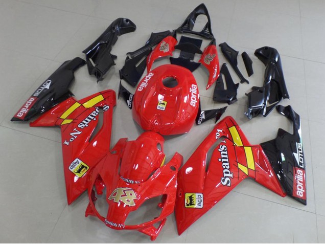 Comprar Carenados Moto Aprilia RS125 2006-2011 - Rojo Negro Amarillo