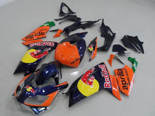 Comprar Carenados Moto Aprilia RS125 2006-2011 - Naranja Rojo Amarillo Azul Oscuro Rojo Bull