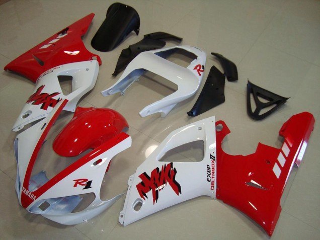 Comprar Carenado Moto Yamaha YZF R1 2000-2001 - Blanco Rojo
