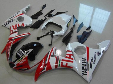 Comprar Carenados Moto Yamaha YZF R6 2003-2004 - Blanco Rojo Fiat Michelin Motul