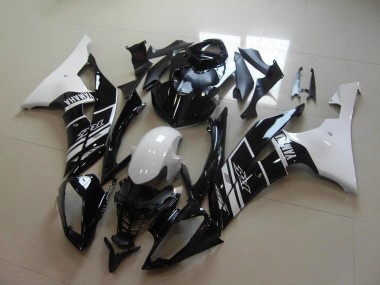 Comprar Carenado Moto Yamaha YZF R6 2008-2016 - Blanco Negro Brillante