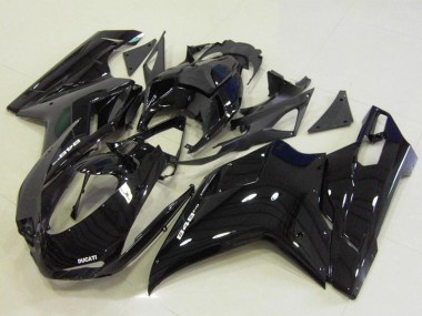 Comprar Carenados Moto Ducati 848 2007-2014 - Negro Brillante