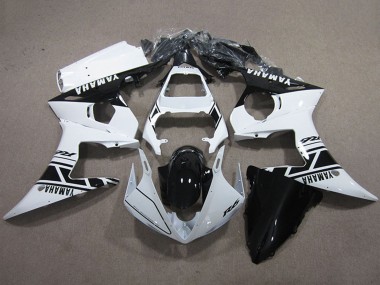 Comprar Kits Carenados Moto Yamaha YZF R6 2003-2004 - Blanco Negro Brillante