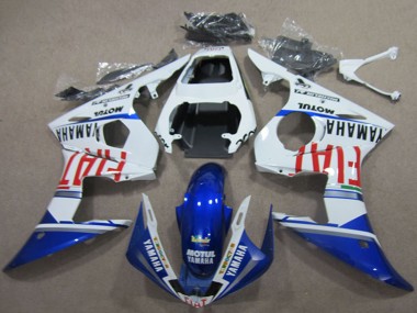 Comprar Carenados Moto Yamaha YZF R6 2003-2004 - Blanco Azul Rojo Fiat Motul