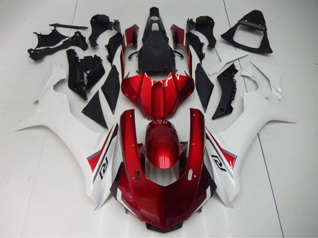 Comprar Carenado Moto Yamaha YZF R1 2015-2019 - Blanco Rojo Negro