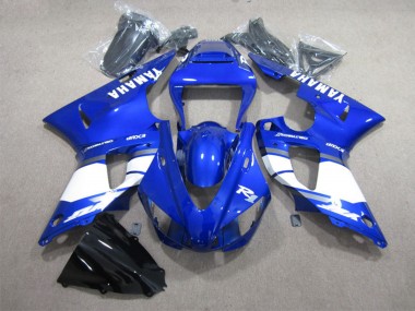 Comprar Carenados Moto Yamaha YZF R1 1998-1999 - Azul Blanco Calcomanía