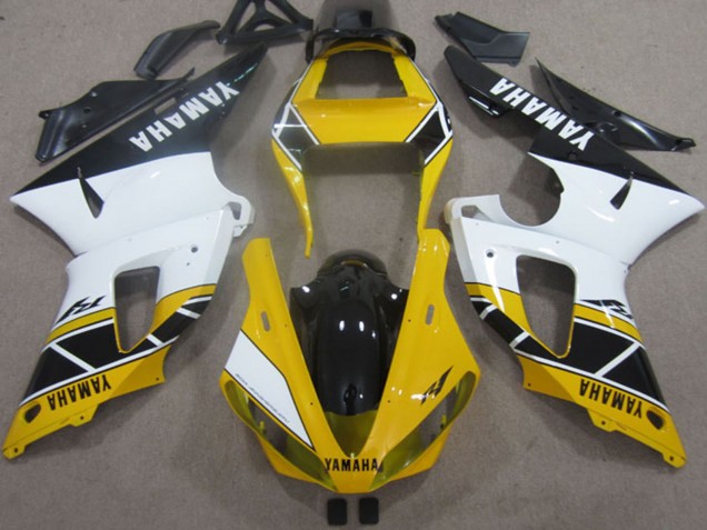 Comprar Carenados Moto Yamaha YZF R1 2000-2001 - Amarillo Blanco Negro