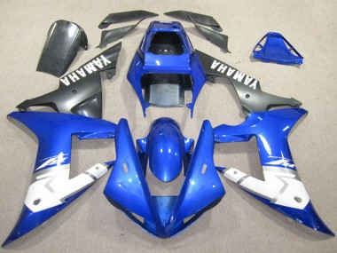 Comprar Carenados Moto Yamaha YZF R1 2002-2003 - Azul Blanco Negro Mate