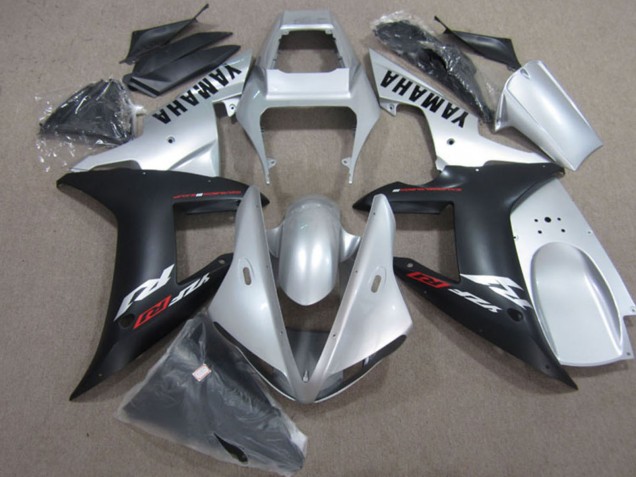 Comprar Carenados Moto Yamaha YZF R1 2004-2006 - Plata Negro Mate