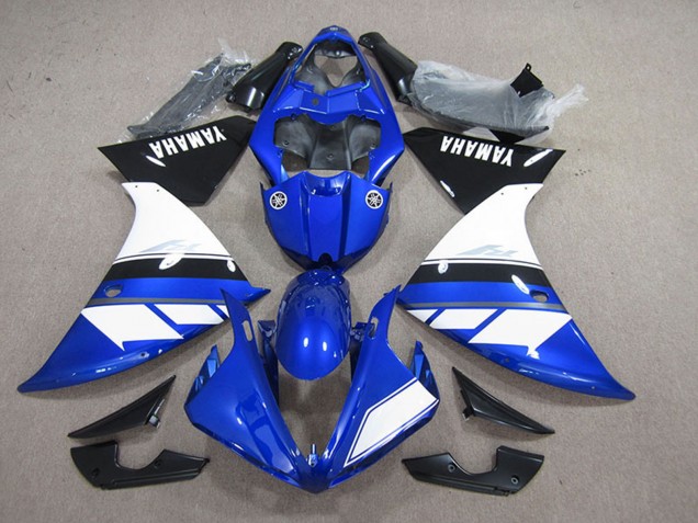 Comprar Carenado Moto Yamaha YZF R1 2012-2014 - Azul Blanco Negro Brillante