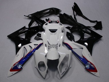 Comprar Carenados Moto BMW S1000RR 2009-2014 - Blanco Azul Negro Brillante