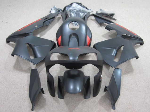 Comprar Carenados Moto Honda CBR600RR 2003-2004 - Negro Mate Rojo