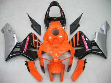 Comprar Carenado Moto Honda CBR600RR 2005-2006 - Naranja Negro Plata