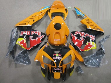 Comprar Carenados Moto Honda CBR600RR 2005-2006 - Naranja Negro Rojo Bull
