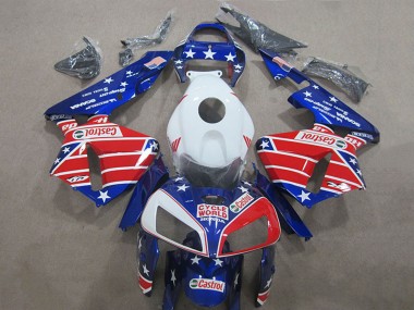 Comprar Carenados Moto Honda CBR600RR 2005-2006 - Blanco Rojo Azul Cycle World Castrol