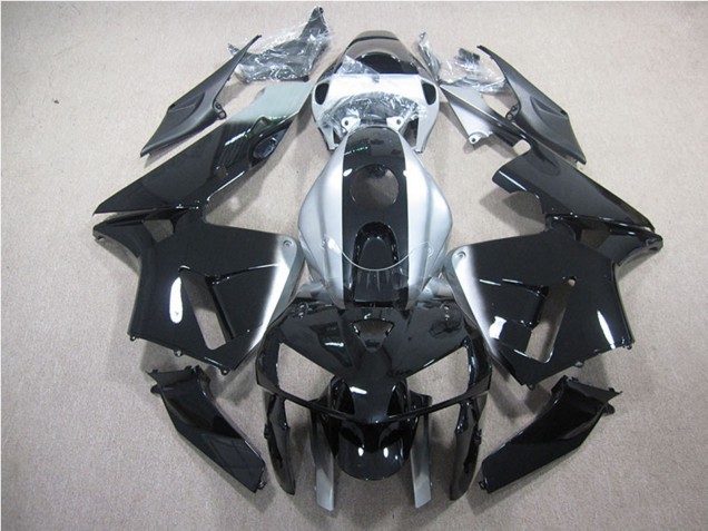 Comprar Carenado Moto Honda CBR600RR 2005-2006 - Negro Brillante Plata