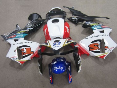 Comprar Carenados Moto Honda CBR600RR 2005-2006 - Blanco Rojo Negro Azul 27